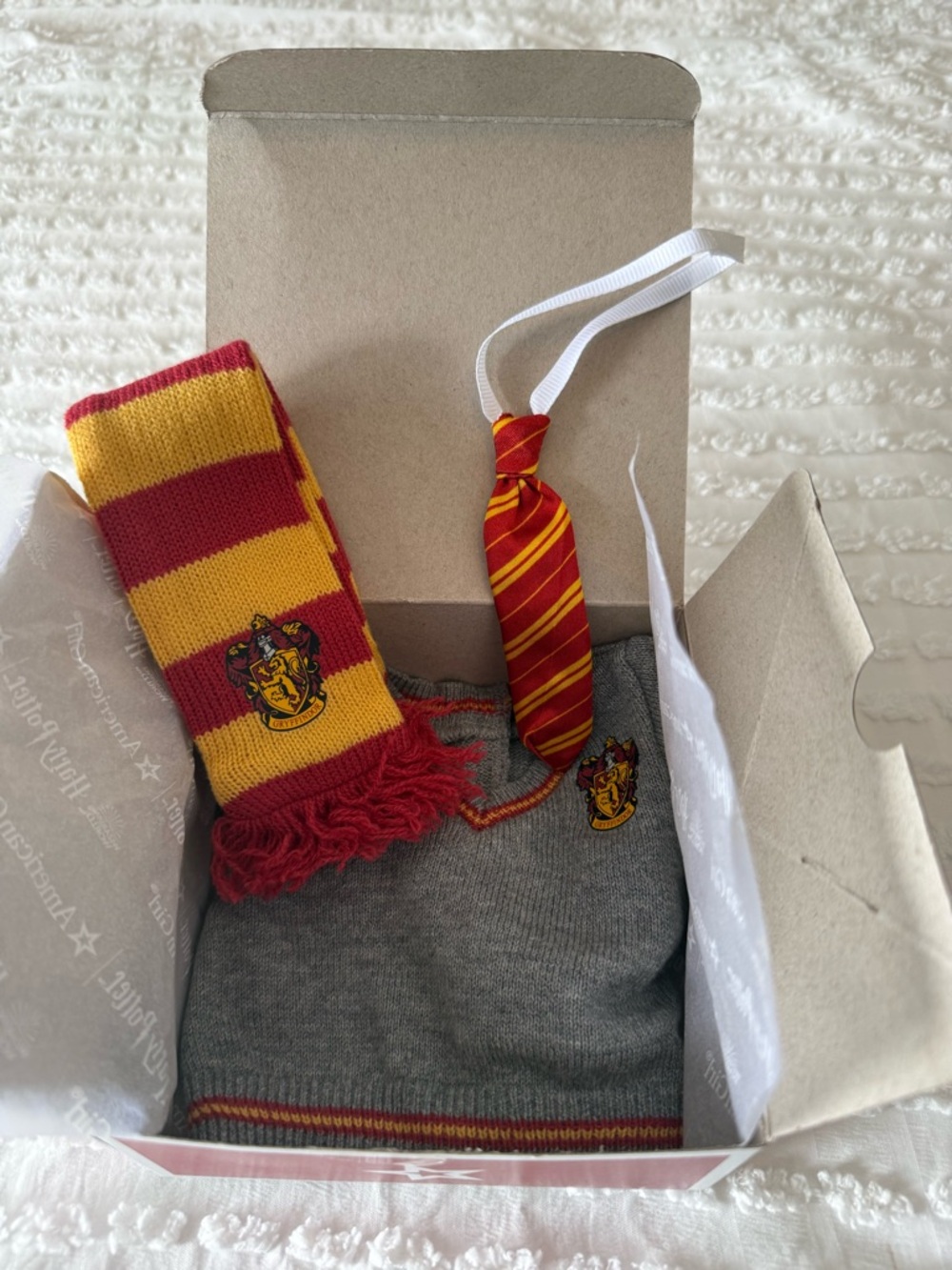 American Girl Harry Potter Gryffindor Accessories Hogwarts